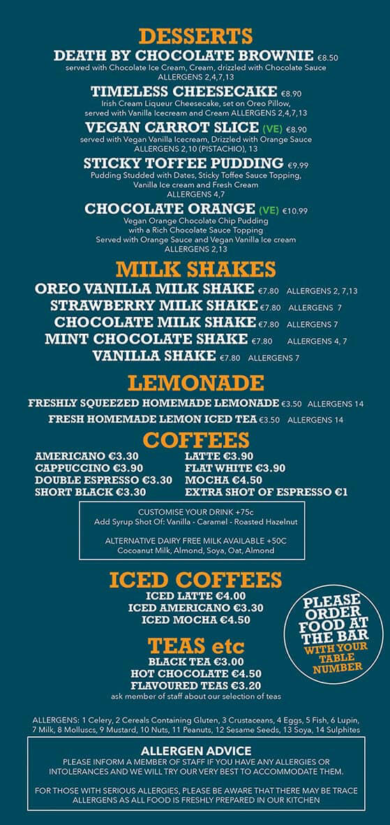 Desserts Desserts