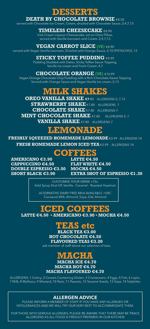 Desserts Desserts
